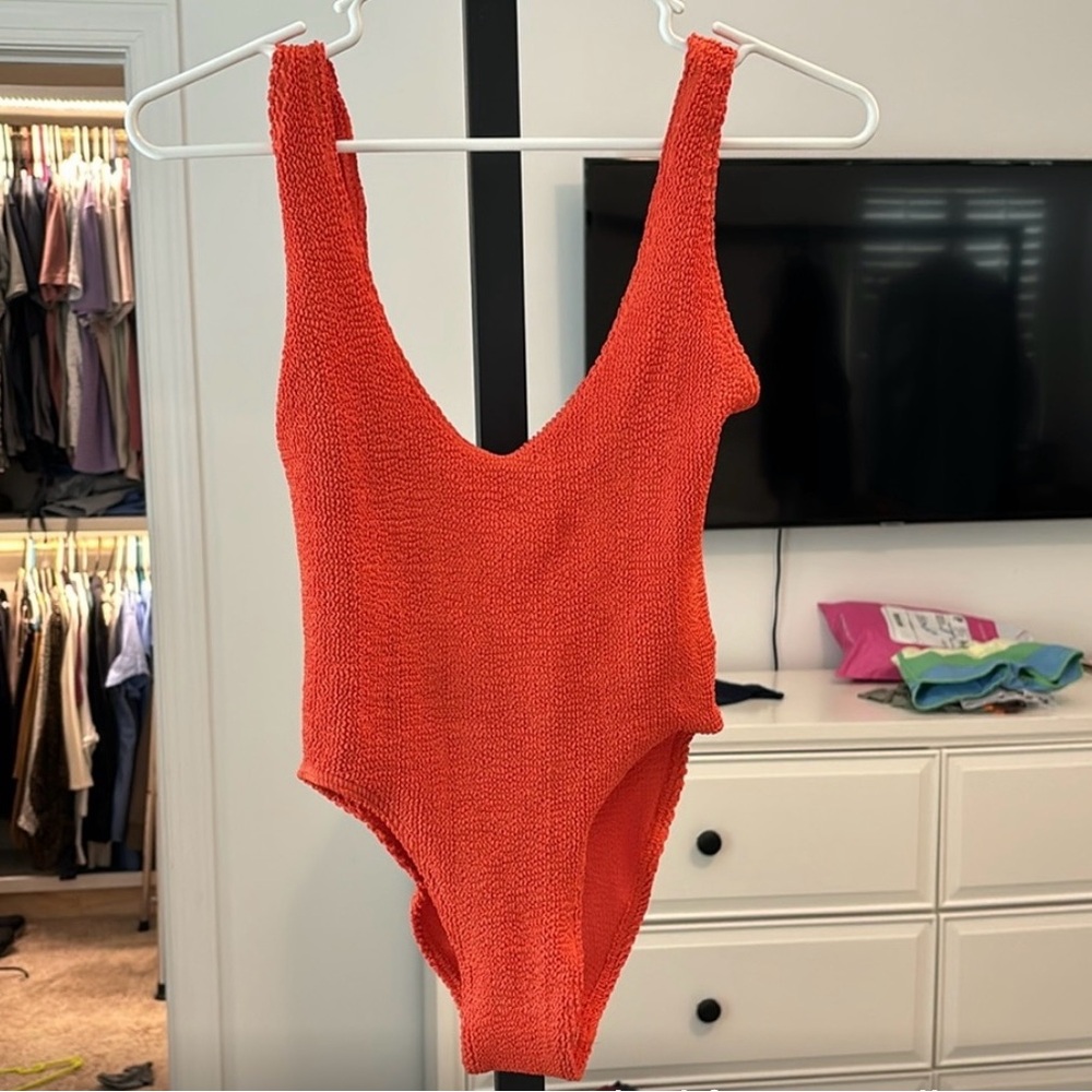 Bound by bond-eye crinkle swimsuit